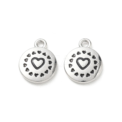 Alloy Enamel Pendants FIND-D044-10P-1