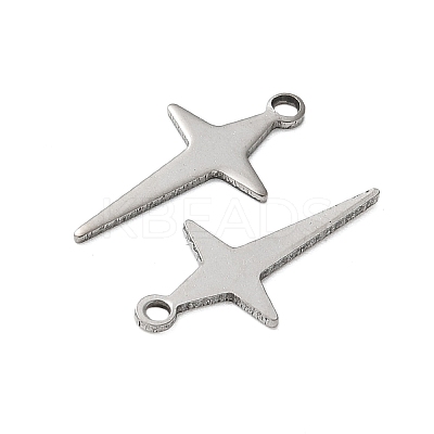201 Stainless Steel Pendants STAS-I330-048P-1