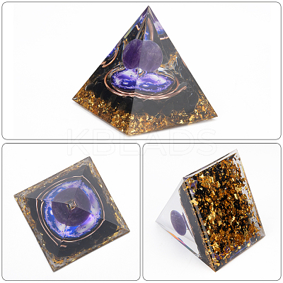 Crystal Epoxy Display Decorations DJEW-WH0034-26B-1