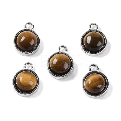 Natural Mixed Stone Pendants G-K372-03P-1
