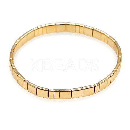 Bohemian Glass Seed Beaded Stretch Bracelets JM4508-29-1