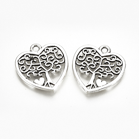 Tibetan Style Alloy Pendants TIBE-T007-41AS-LF-1