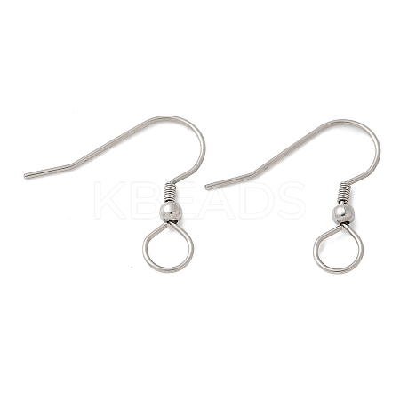 201 Stainless Steel Ear Hooks STAS-C117-03A-P-1