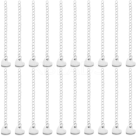 50 Starands 304 Stainless Steel Chain Extender STAS-BBC0005-50B-1