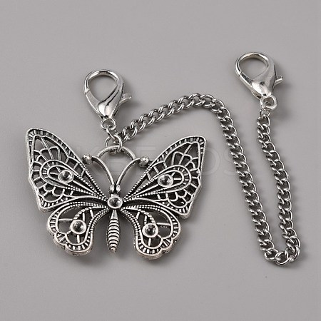 Zinc Alloy Shoe Curb Chains FIND-WH0114-64B-1
