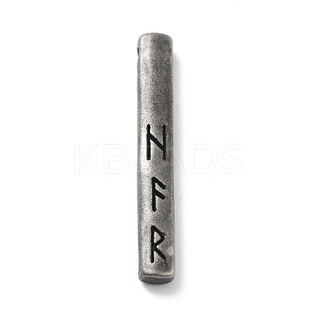 Retro 304 Stainless Steel Pendants STAS-V008-32AS-08-1