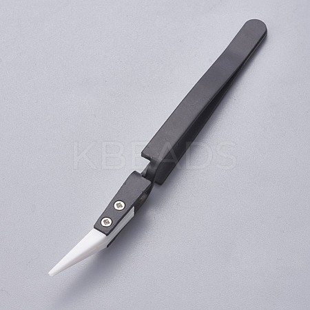 Stainless Steel Beading Tweezers TOOL-F006-07A-1