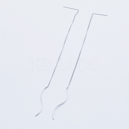 Long-Lasting Plated Brass Ear Studs KK-K204-158P-NF-1