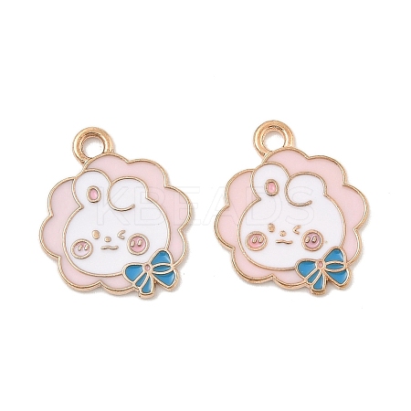 Animal Forest Theme Zinc Alloy Enamel Pendants FIND-Z065-01C-1