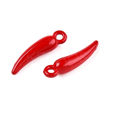 Alloy Enamel Pendants ENAM-T020-11A-RS-1