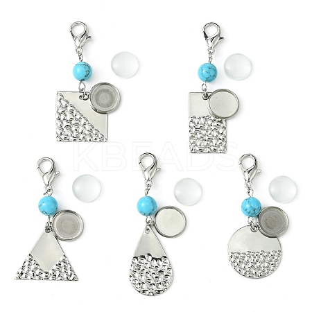 304 Stainless Steel Pendant Decoration HJEW-JM01549-1
