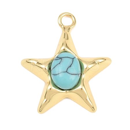Synthetic Turquoise Pendants GG-G001-01G-05-1