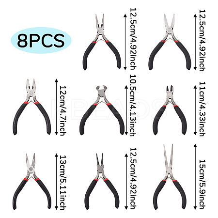 Carbon Steel Jewelry Pliers Sets PT-TA0001-09-1