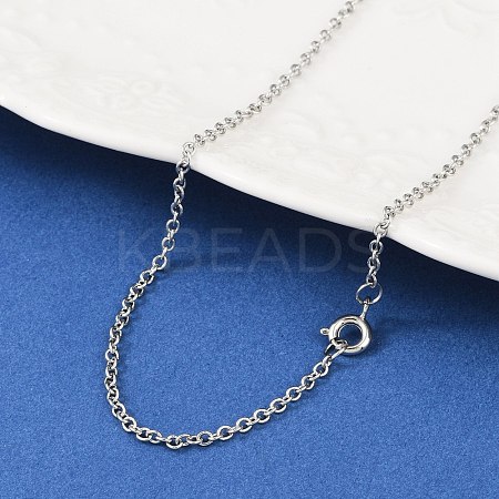 316 Surgical Stainless Steel Cable Chain Necklaces X-NJEW-JN01047-03-1