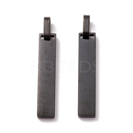 Ion Plating(IP) 304 Stainless Steel Pendants STAS-A057-08EB-1