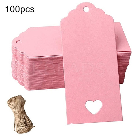 100Pcs Paper Label PW-WG91D77-01-1