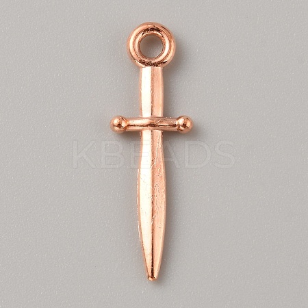 Alloy Pendants PALLOY-WH0112-08RG-1
