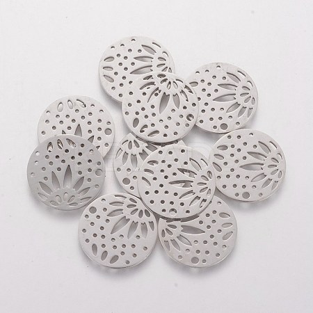 Non-Tarnish 201 Stainless Steel Pendants STAS-Q201-T475-1