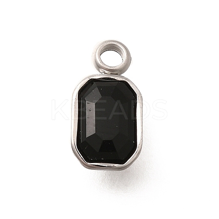 304 Stainless Steel Pendants STAS-Q346-03P-05-1