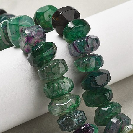 Natural Dragon Veins Agate Beads Strands G-K392-A02-1