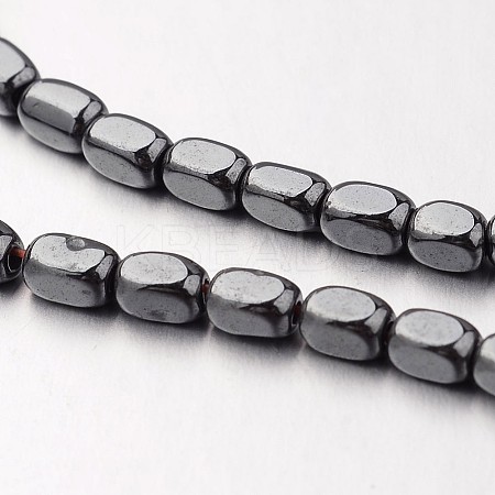 Non-magnetic Synthetic Hematite Bead Strands G-F300-40B-09-1