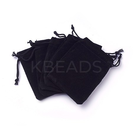 Velvet Cloth Drawstring Bags TP-C001-50x70mm-4-1