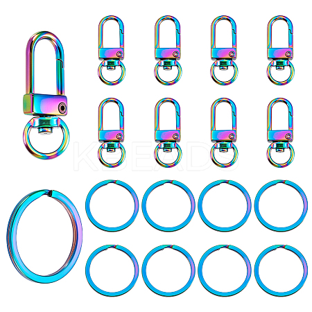 10Pcs Zinc Alloy Swivel Clasps FIND-PH0027-09-1