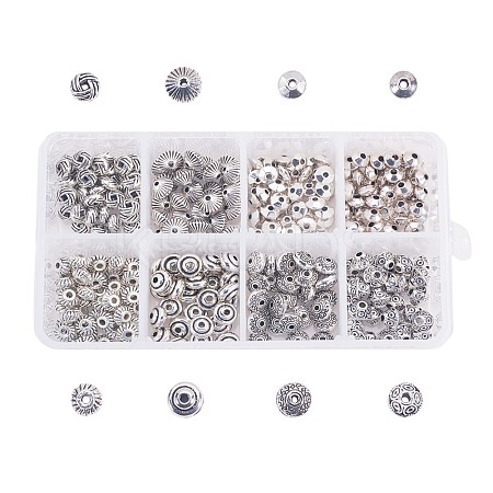 Tibetan Style Alloy Spacer Beads TIBEB-CJ0001-03-1