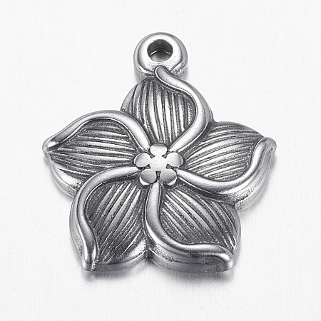 Tarnish Resistant 304 Stainless Steel Pendants LS-STAS-P171-54P-1