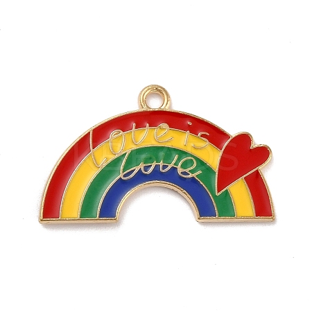 Alloy Enamel Pendants LS-ENAM-A137-07LG-1