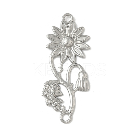 304 Stainless Steel Connector Charms STAS-Z144-05P-1
