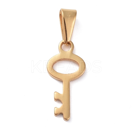 304 Stainless Steel Pendants STAS-I127-055G-1