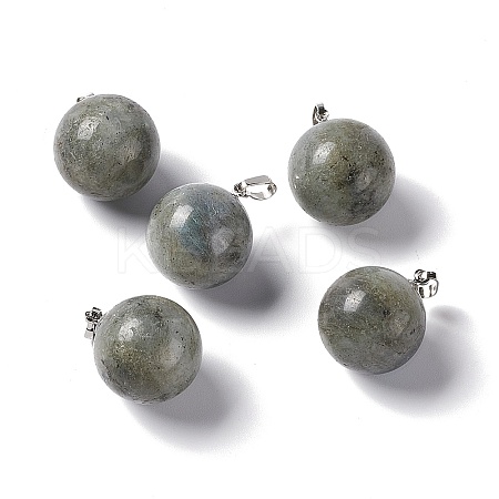 Natural Labradorite Pendants G-G926-02P-07-1