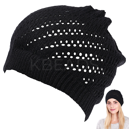 Acrylic Fiber Hand Woven Hat AJEW-WH20067-095B-1