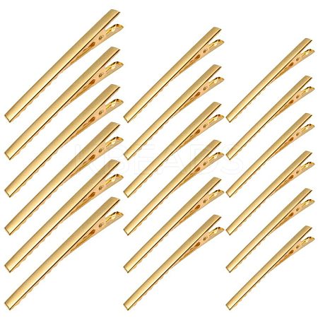 Iron Flat Alligator Hair Clip Findings IFIN-PH0023-65G-1