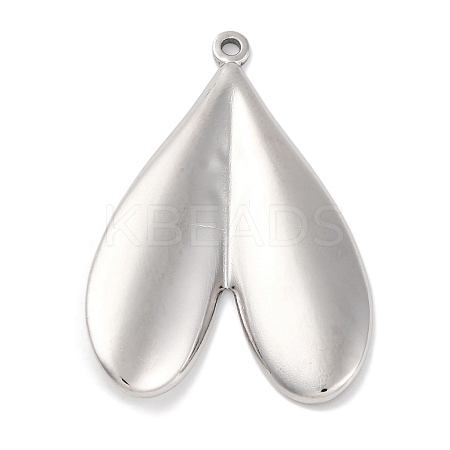 Anti-Tarnish 304 Stainless Steel Pendants STAS-D194-17S-1
