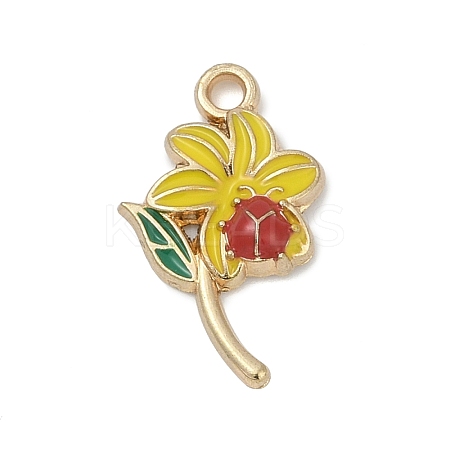 Alloy Enamel Pendants LS-PALLOY-V003-01G-06-1