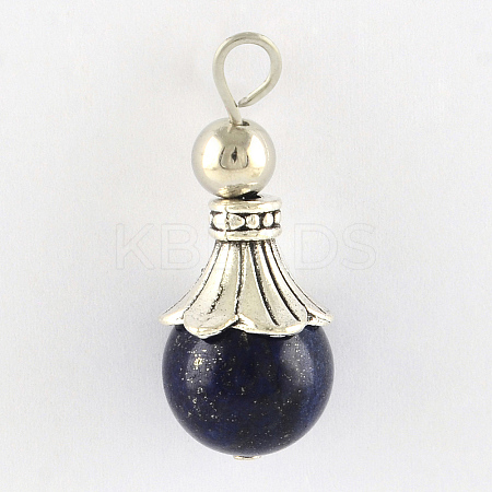 Natural Lapis Lazuli Pendants LS-G-Q459-02D-1