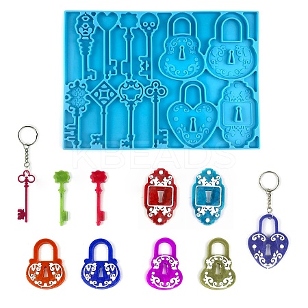 Rectangle Shape Keychain Molds Food Grade Silicone Molds SIMO-PW0001-360B-1