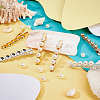 DIY Imitation Pearl Beaded Iron Alligator Hair Clips Making Kit DIY-PH0008-28-2