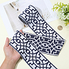 5M Ethnic Style Embroidery Polyester Ribbons OCOR-PH0007-94C-3