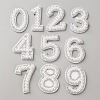 ABS Pearl and Polyester Cloth Iron on/Sew on Patches DIY-WH0888-577-1