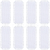 10Pcs Linen Aida Cloth Bookmarks for Cross Stitch Making DIY-CY0001-77-6