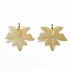 Autumn Theme Iron Pendants IFIN-T006-07G-1