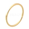 Brass Plain Bangles for Women BJEW-D339-01G-4
