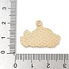 Thanksgiving Day Alloy Pendants ENAM-R007-01G-04-3