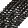 Natural Glaucophane Beads Strands G-F836-A01-8mm-2