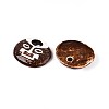 Handmade Porcelain Big Pendants PORC-T133-49-2