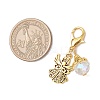3Pcs Tibetan Style Alloy Angel Pendant Decorations HJEW-JM03837-5