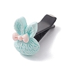 Rabbit with Bowknot Resin Car Air Vent Clips JEWB-BR00147-02-1